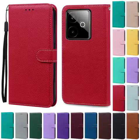 GT7/GT7T/GT7 Pro Case For Realme GT7 Case Realme GT7 Pro Case Leather Flip Wallet Cover For Realme G