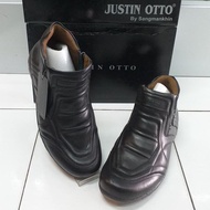 Sepatu boots pria terbaru JUSTIN OTTO