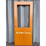 Extra Large Custom Made Plywood Half /  Nyatoh Half / Plywood Full Door / Nyatoh Full Door