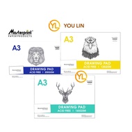 Masterprint A3 Landscape Drawing Pad - 135gsm / 165gsm / 200gsm