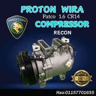 Proton Wira Patco 1.6 CR14 12V 5PK/Car Aircon Compressor/Compressor Recon/Wira Compressor Recon