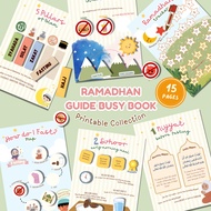RAMADHAN GUIDE Busy Book / Printable Busy Book / Quiet Book / Kids Book / Children Book