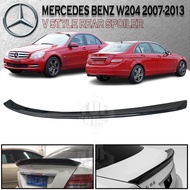 MERCEDES BENZ C-COUPE 2007-2013 W204 C250 C350 C63 V STYLE REAR TRUNK SPOILER DUCKTAIL WITH PAINT AB