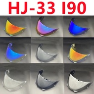 【ReadyStock】Shields for HJC I90 HJ-33 Helmet Visor Uv Protection Casco Moto Visera Sunshield Windshi