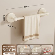 毛巾架 衛生間免打孔吸盤式牆上毛巾架子 浴室置物架 廁所晾毛巾掛杆