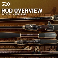 DAIWA STEEZ RV C61H-LM TIGER FANG New Baitcasting Fishing Rod🔥‼️