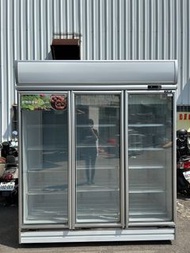 瑞興三門透明冷凍展示冰箱 220V 加大版 僅用10個月 非常漂亮 🏳️‍🌈萬能中古倉🏳️‍🌈
