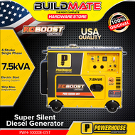 BUILDMATE Powerhouse  7.5kVA Super Silent Diesel Generator Emergency Backup Power Quiet Generator PH