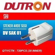 Steker Arde Segi Dutron / Steker Arde Kotak Dutron - DV-SAK-01