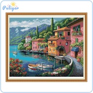 stitch stitch Stitch Pattern Pre- - City Landscape 52x44cm