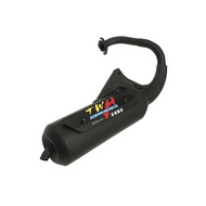 premium-TWH DIO TD006 Motorcycle Racing Muffler Exhaust Pipe for Honda AF17 AF18 AF27 AF28