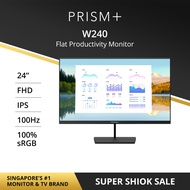 PRISM+ W240 | 24" IPS 100Hz Productivity Monitor Gaming Monitor [1920 x 1080]