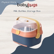 Bugs Baby Milk Bottle Storage Box and Drying Rack