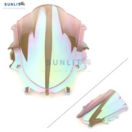 For Yamaha YZF R3 R25 V2 2019-2023 Motorcycle Accessories Double Bubble Windshield Windscreen Wind V