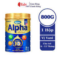 Sữa bột Dielac Alpha Gold 2 - lon 800g (cho trẻ từ 6 - 12 tháng tuổi)