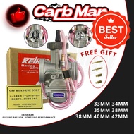 【Ready Stock】(Large displacement) High performance motorcycle carburetor Keihin Koso PWK carburetor 