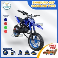 Baby Fourths Enduro #27 Gasoline Powered Mini Dirt Bike 49cc Ride On for Kids