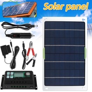 250W Solar Panel 12V/24V Solar Cell Solar Charger Portable Solar Panel Charger Kit with Controller IP65 Waterproof SHOPTKC7352