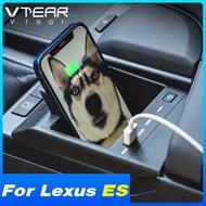 15W Fast Phone Charging QI Car Wireless Charger Interior Modification For Lexus ES ES200 ES260 250 E