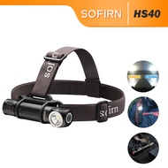 Sofirn HS40 Powerful 2000 lumen LED Headlamp USB-C Rechargeable 20 SST40 LED Headlight Dual-way Clip