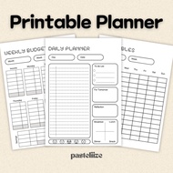 Printable Planner | Digital And Physical Use | Timetable | Weekly Budget Planner | A4 A5 Planner