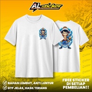 PREMIUM DTF ONE PIECE T-SHIRTS FOR MEN & WOMEN SIZE S/M/L/XL/XXL/3XL NEWEST UNISEX DISTRO | STICKER 