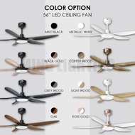 (Sirim) DEKA F5DCL PRO LED Ceiling Fan Remote Control 10+10 Speed ​​Ceiling Fan Syiling Cooling HXZM