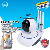 Kamera CCTV Wifi Mini Kecil Indoor Smart Camera 1080P Speaker 2 Arah