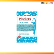 Plackers Flosser Twin Line 35 Pieces