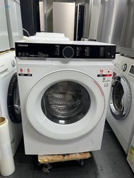 新淨二手九成新Toshiba 東芝 超薄身前置式變頻洗衣乾衣機 (8kg/5kg, 1400轉/分鐘) TWD-BN90GF4H second hand washing machine