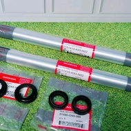 Shock Depan K93 2PCS+Seal Shock Abu Honda Scoopy Ring 12 2017-2020 untuk Sepeda Motor Motorcycle Oli