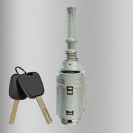 CJ7F กระบอกล็อคประตูซ้ายแบบพรีเมียมสำหรับ Citroen Triumph C2 C3  ปี 2545-2553 ด้วยสองปุ่ม  หมายเลขชิ