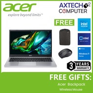 Acer Aspire 3 A315-510P-C8Y3 15.6 FHD Laptop Pure Silver ( N100 8GB 512GB SSD Intel W11 )
