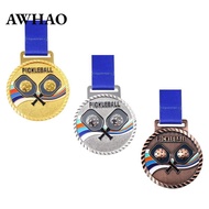 [AWHAO] Medal Award, Sports Award, Pickleball Soccer Award with Cord, Competition