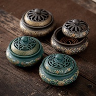 Ceramic Enamel Color Incense Burner Cloisonne Incense Burner Creative Household Indoor Incense Road 