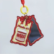 [Qwerky] "Thanks, It's Qwerky" Mirror Keyring