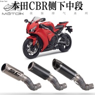 [Taiwan Shipment] Motorcycle Modified Full Section CBR600 F5 CBR1000 Middle SC Stainless Steel Titan
