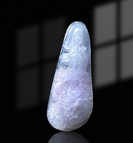 冰紫底翡翠精雕乘龍觀音菩薩 | 天然緬甸玉翡翠A貨 | 送禮