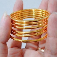Children's keroncong bracelet 6-piece metal-plated titaniumPOLOS