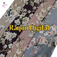 [CMKH11] printed rayon / premium viscose rayon / printed rayon / digital rayon / discharge rayon / v