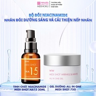 Effective Double Niacinamide Combo Whitening and Wrinkle Improvement [Serum NA15 30ml + All In One G