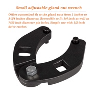 kool  Adjustable Gland Nut Wrench 7463 Spanner Repair Tool Hydraulic Cylinders Nut Wrench