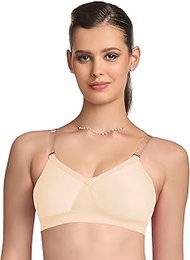 ALPA Strapless Women's Bra Hosiery Cotton White/Black/Skin/Coral/Maroon/Rasberry/Pink/Orange/Li Gree