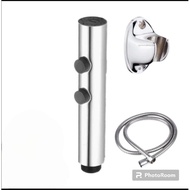 Minimalist RS chrome toilet shower jet set package + single stop faucet FV01