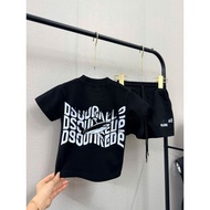 Samy.Kid DSQUARED2 Boys Set T-shirt + Sports Shorts – Active Summer Outfits for Children