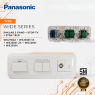 Panasonic Combination Switch WEJ 5581W + WEJ 2 x 5531W + WEJ 2501W + WEJ 2164W White
