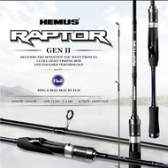HEMUS RAPTOR GEN II HRS682UL / 204cm SPINNING Rod (Line Test 2-6lbs)