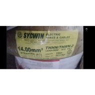 THHN #6 SYCWIN WIRE THHN #6  14MM 1ROLL  150METERS