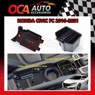Honda civic fc 2016-2021 Arm Rest Tray Console Coin Box & Water Tray Box