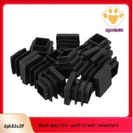 12 Pcs 15mm x 15mm Plastic Square Caps Tube Pipe Inserts End Blanking